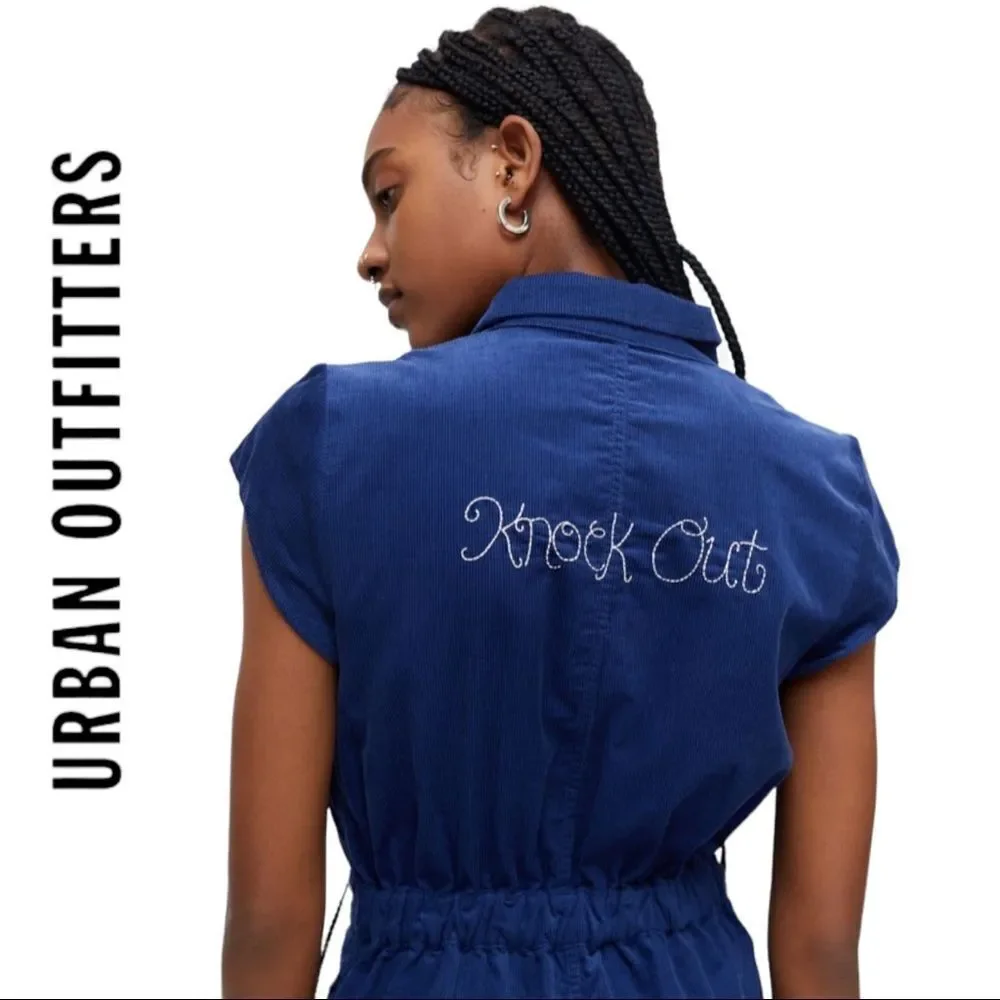 NEW Urban Outfitters UO Quinn Blue Shortie 